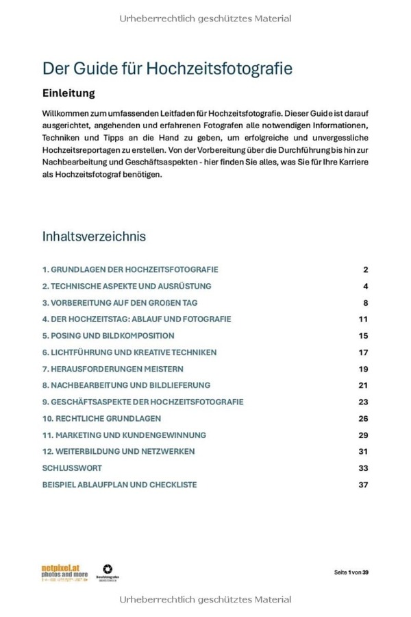 Der Guide für Hochzeitsfotografie – Bild 4